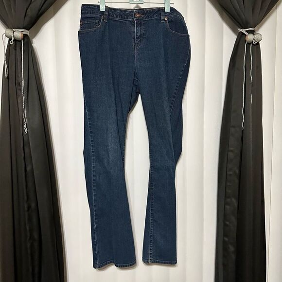 Apt 9 bootcut denim blue jeans - Picture 1 of 5